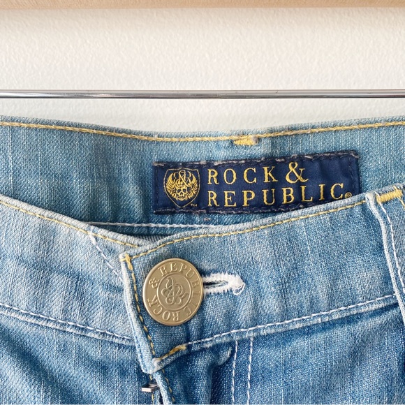 Rock and Republic Low-Rise Flare Jeans - Picture 6 of 14
